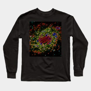 Black Panther Art - Glowing Edges 309 Long Sleeve T-Shirt